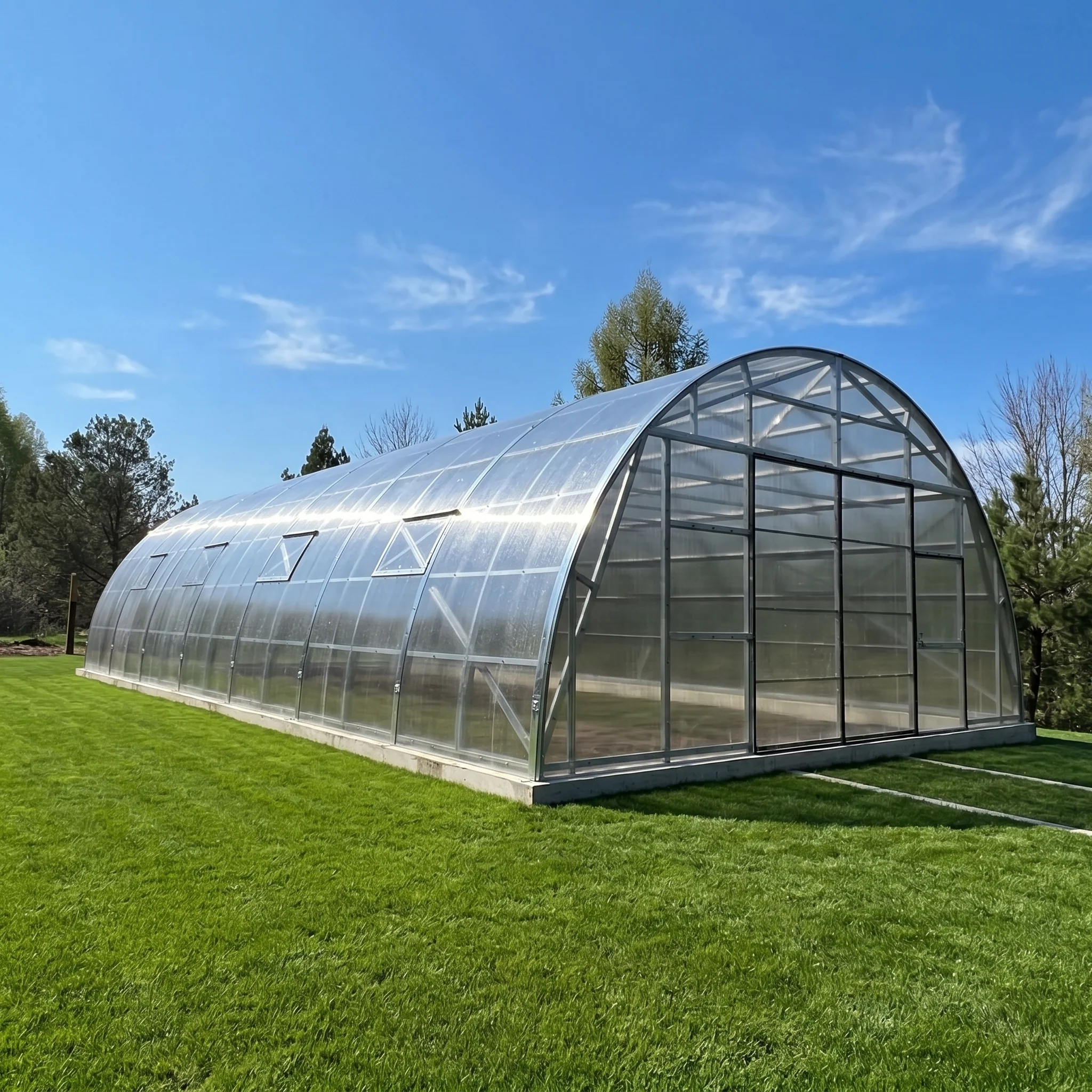 Greenhouses up to 50 ft
